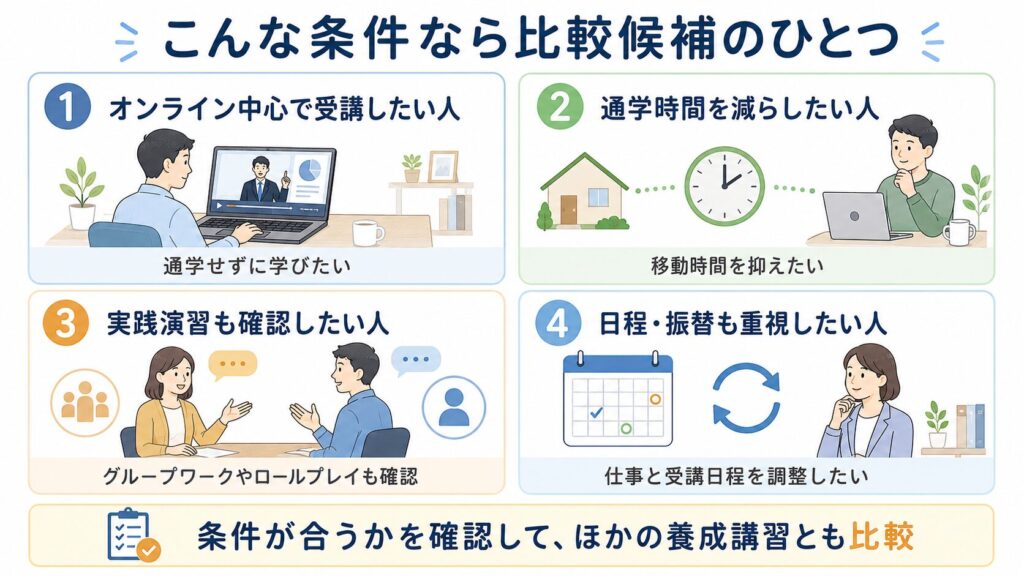 オンライン学習条件比較ガイド